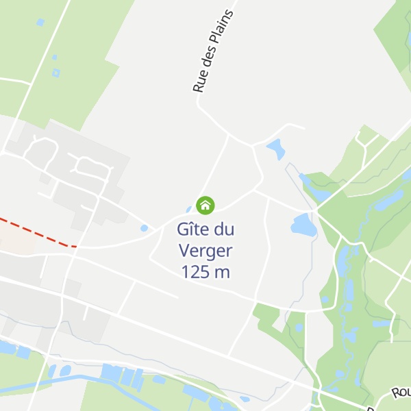 Map of Gîte du Verger