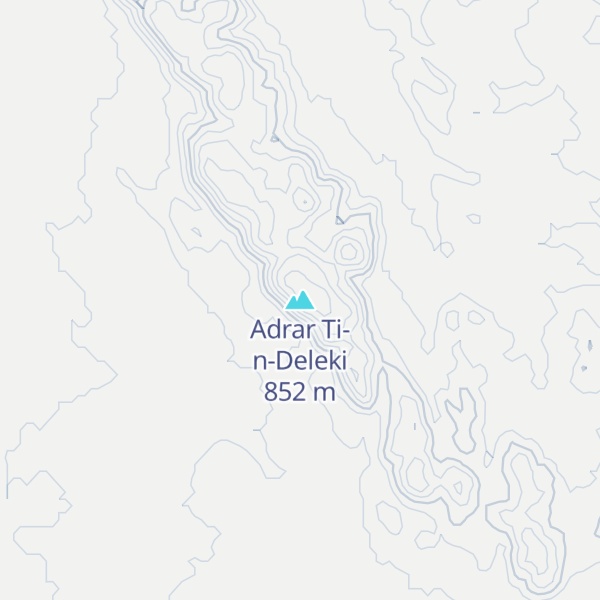 Map of Adrar Ti-n-Deleki