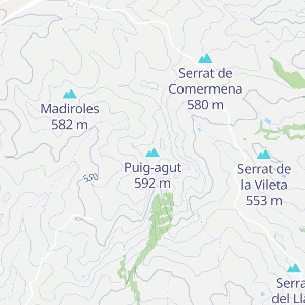 Map of Puig-agut