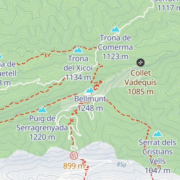 Map of Bellmunt