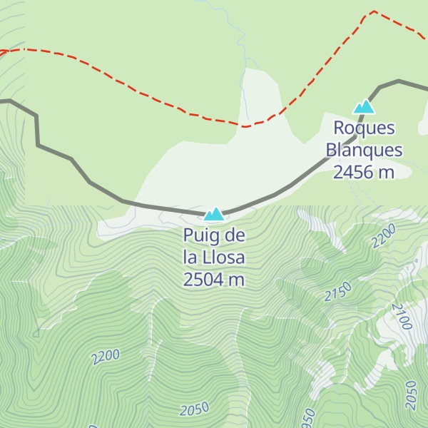 Map of Puig de la Llosa