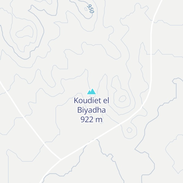 Map of Koudiet el Biyadha