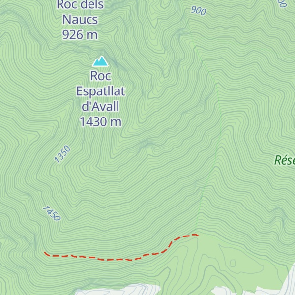 Map of Roc de l'Emboquidor