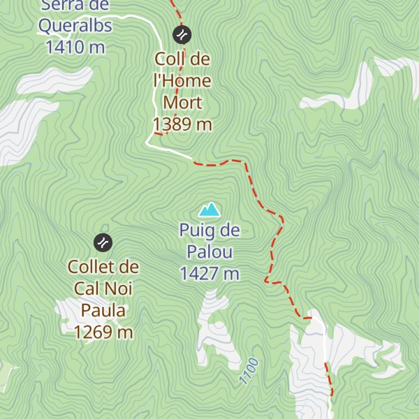 Map of Puig de Palou