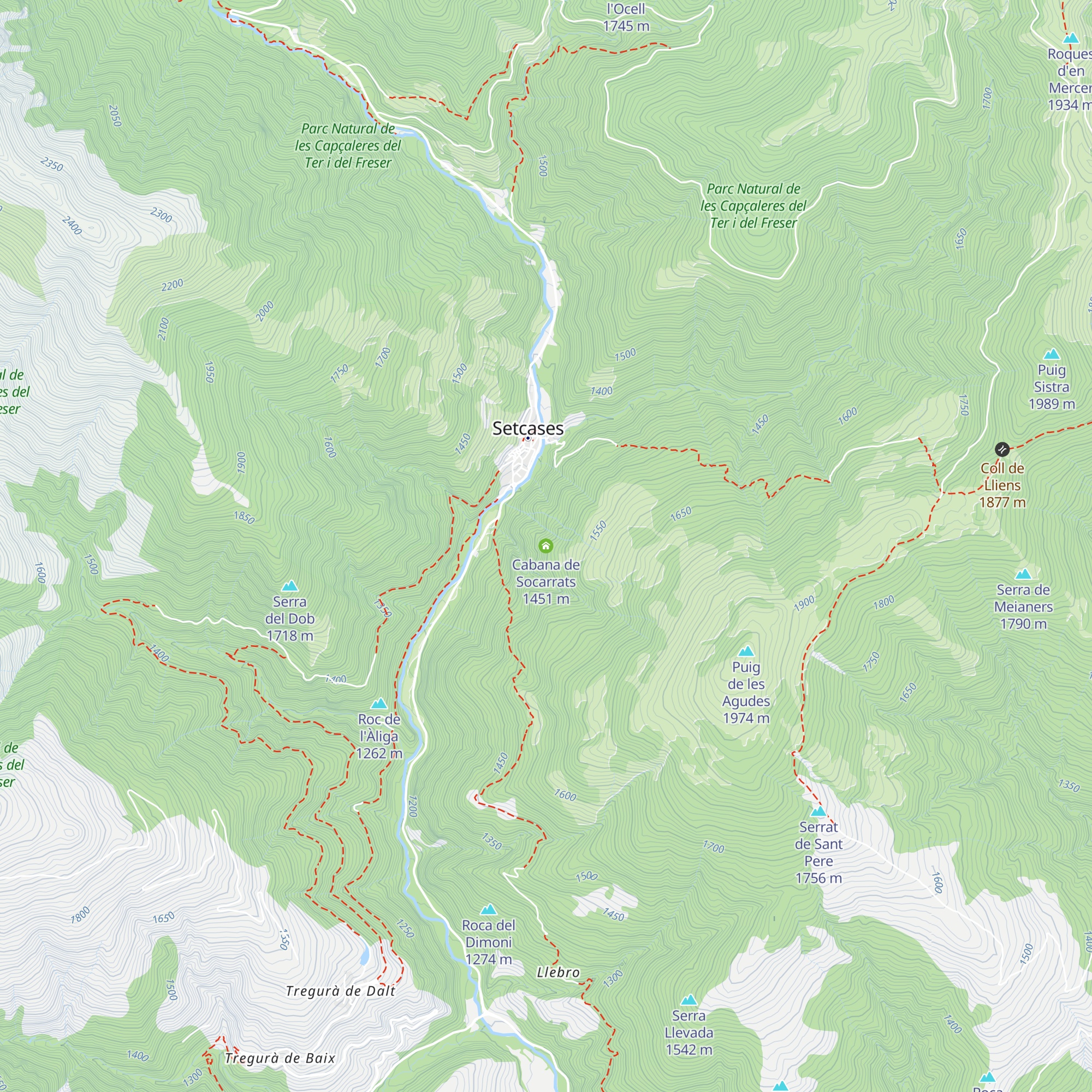 Cabana de Socarrats map