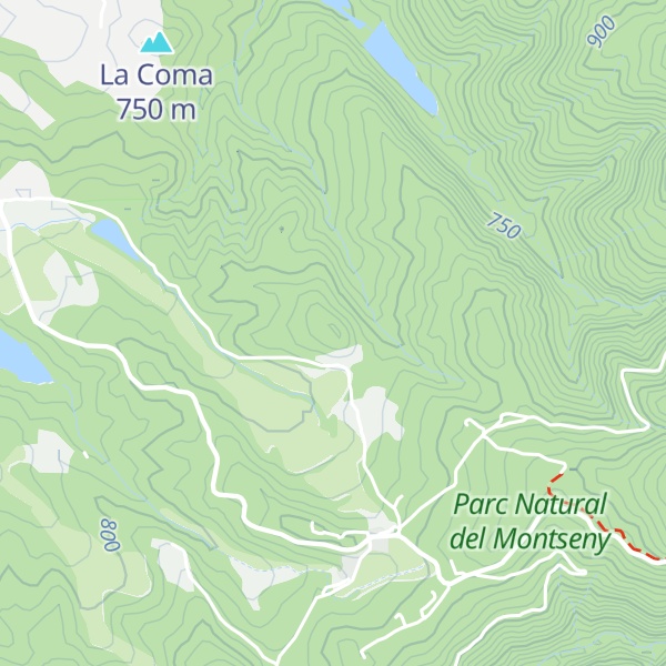 Map of Serrat del Prat d'Ori