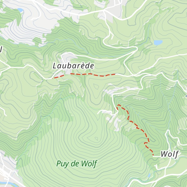 Map of Puy de Wolf