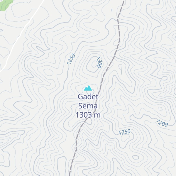 Map of Gadet Sema
