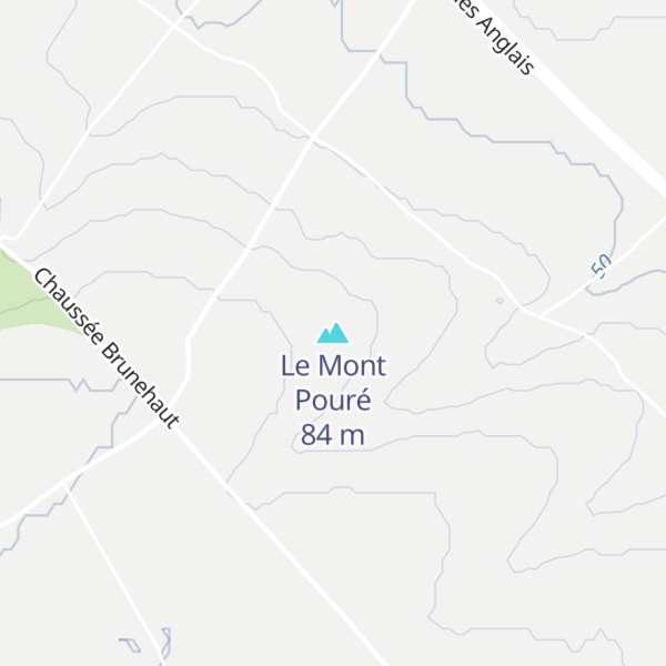 Map of Le Mont Pouré