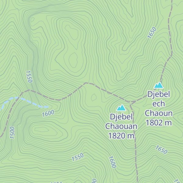 Map of Ragoubet Rhezlane