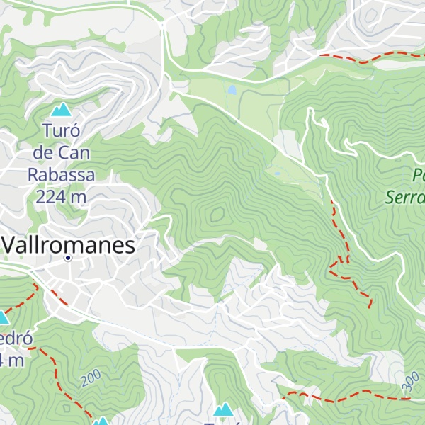 Map of Turó de Mas Miquel