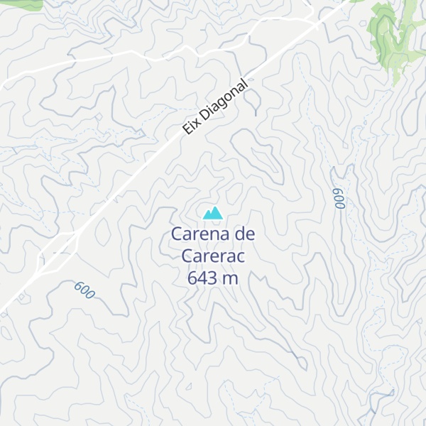 Map of Carena de Carerac
