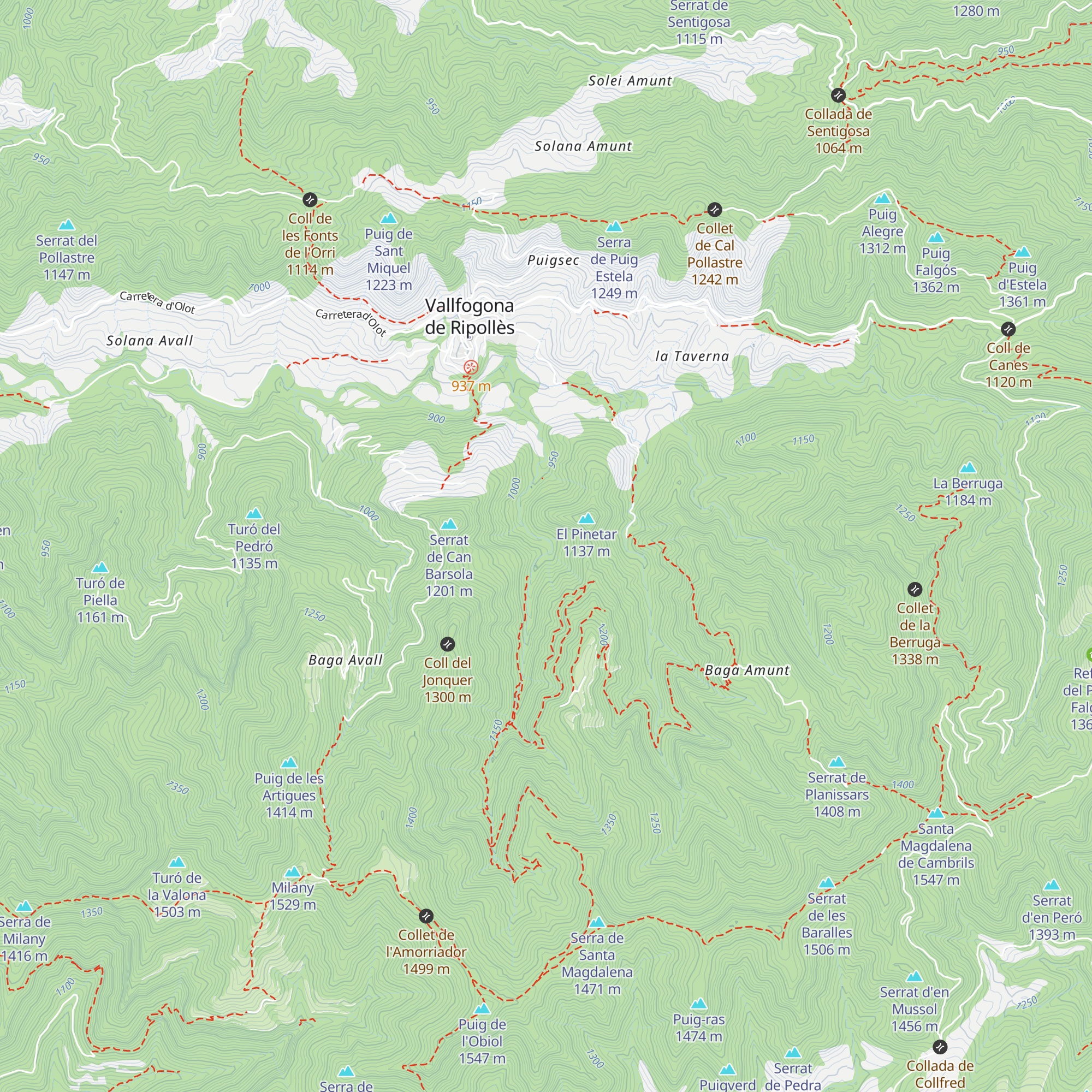 Refugi Solà i Cortal (clausurat) map
