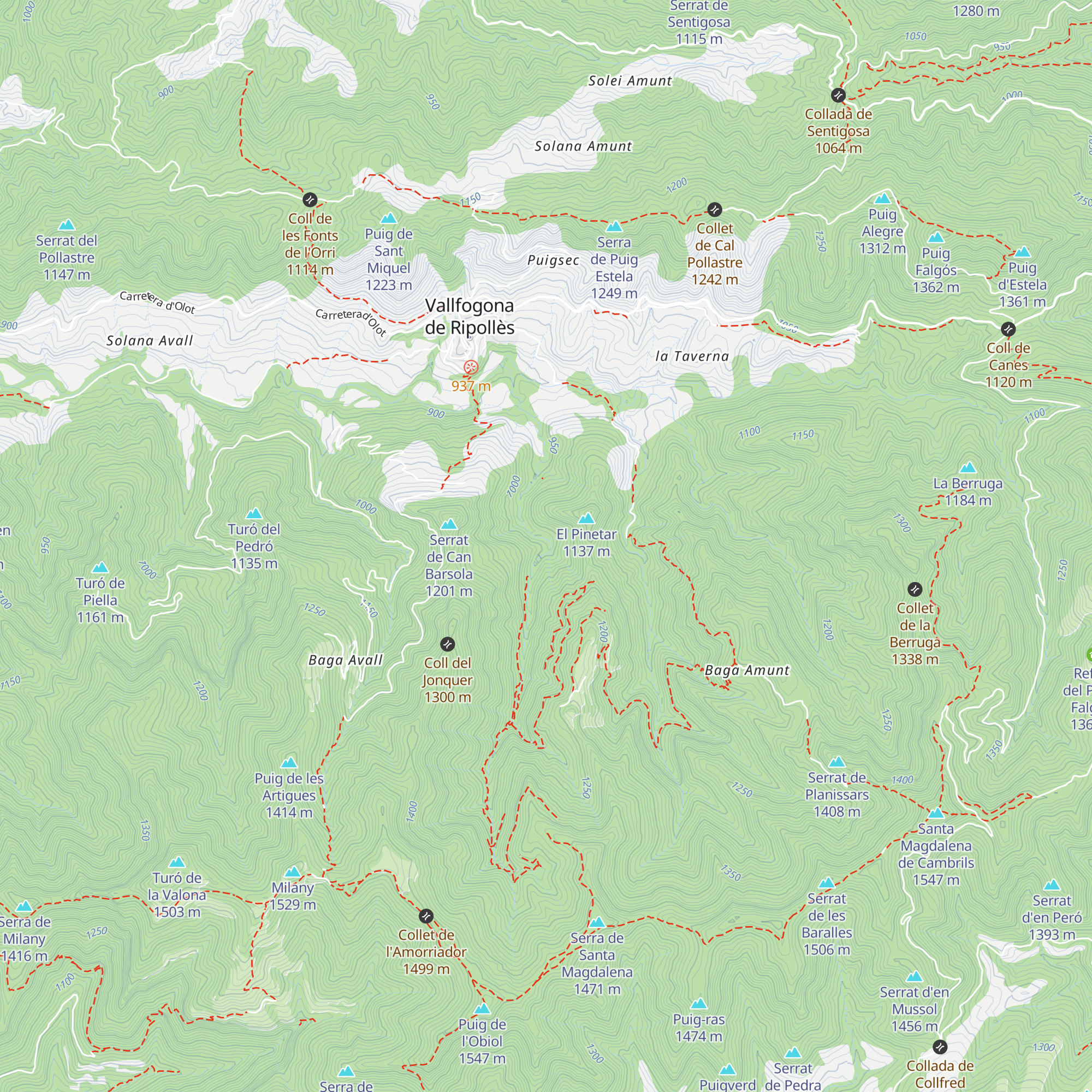 Refugi Solà i Cortal (clausurat) map
