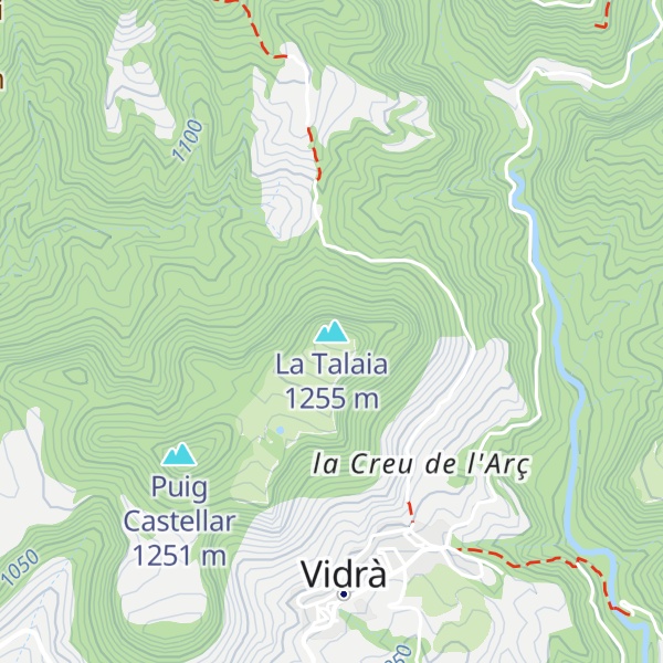 Map of La Talaia