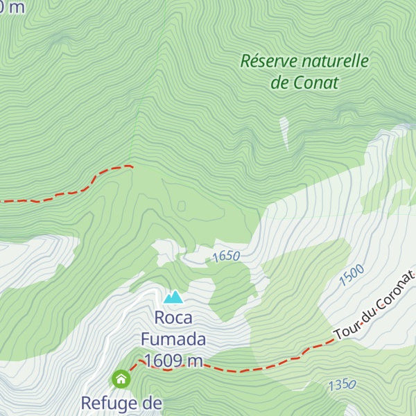 Map of Pas de l'Escala