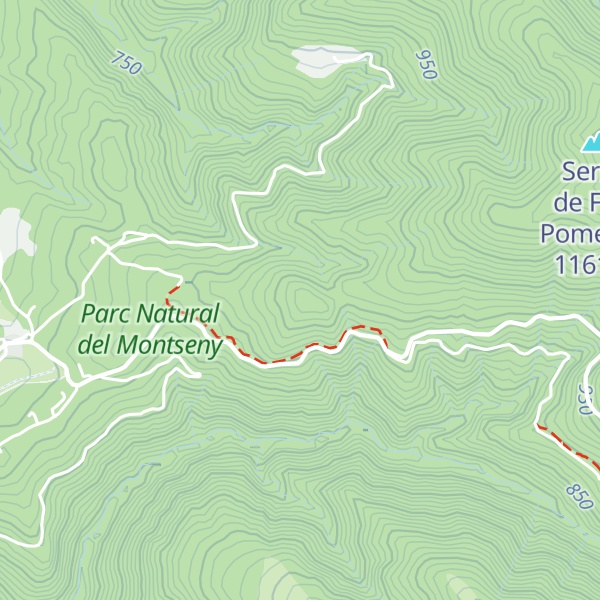Map of Puig Castellar