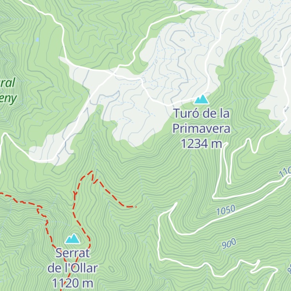 Map of Turó del Pla dels Emprius
