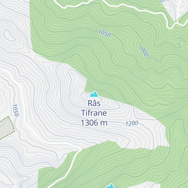 Map of Râs Tifrane