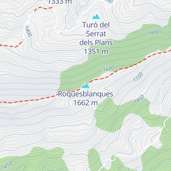Map of Roquesblanques