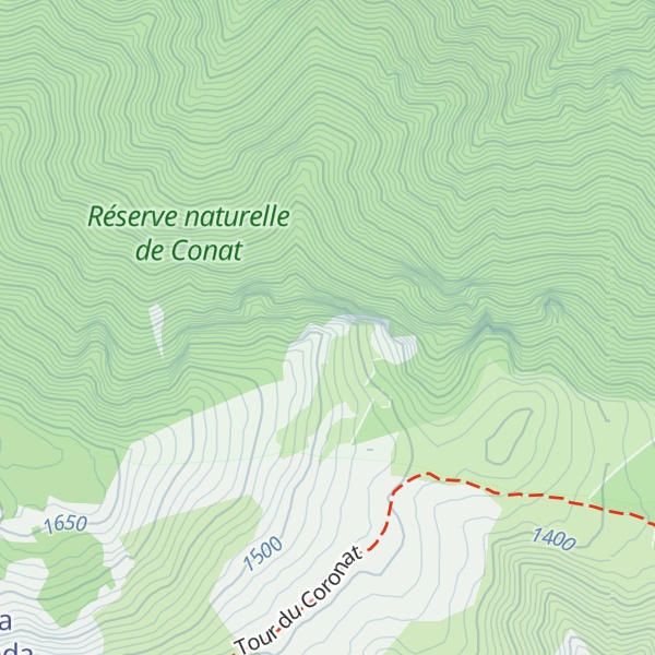 Map of Roca Roja