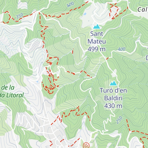 Map of Refugi de la Ferreria