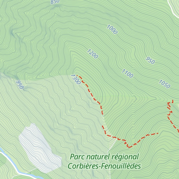 Map of Pech dels Escarabatets
