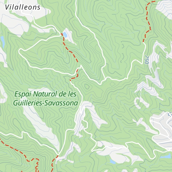 Map of Puig-l'agulla