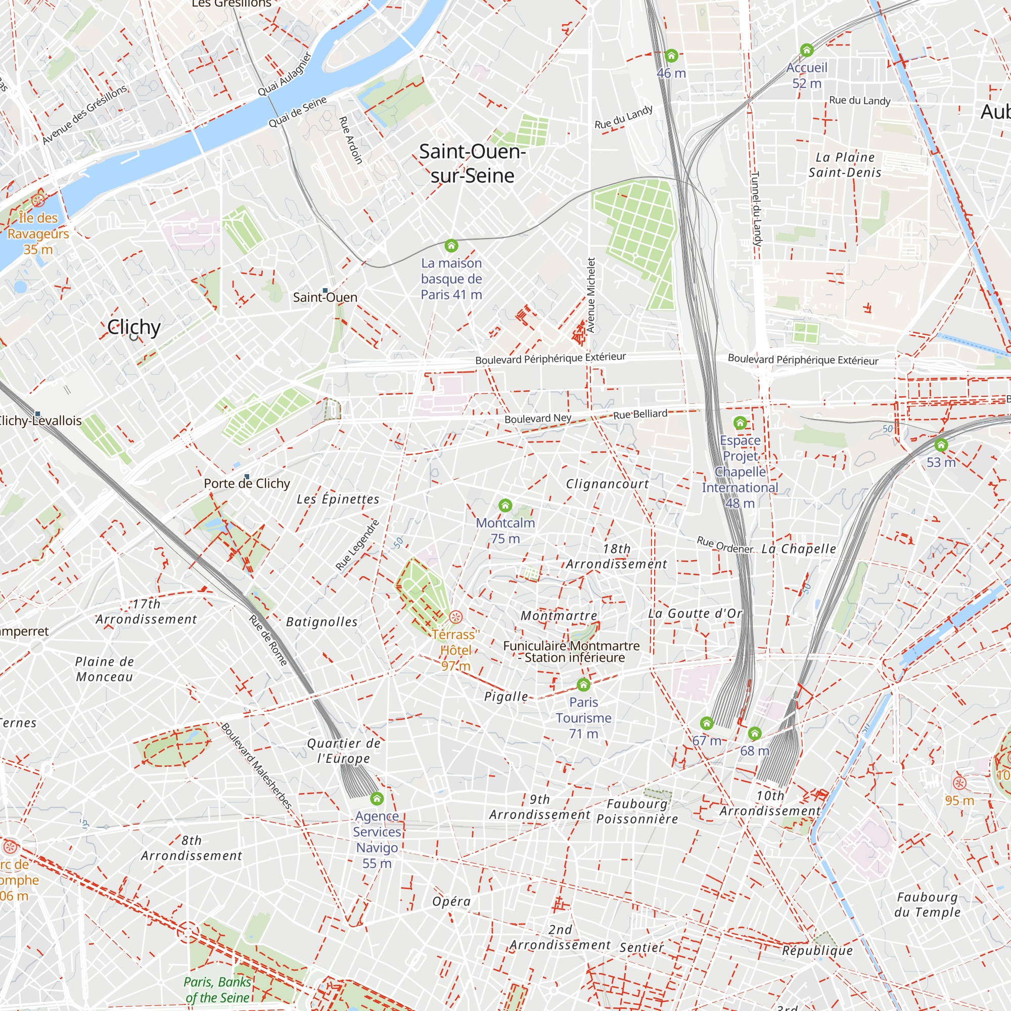 Montcalm map