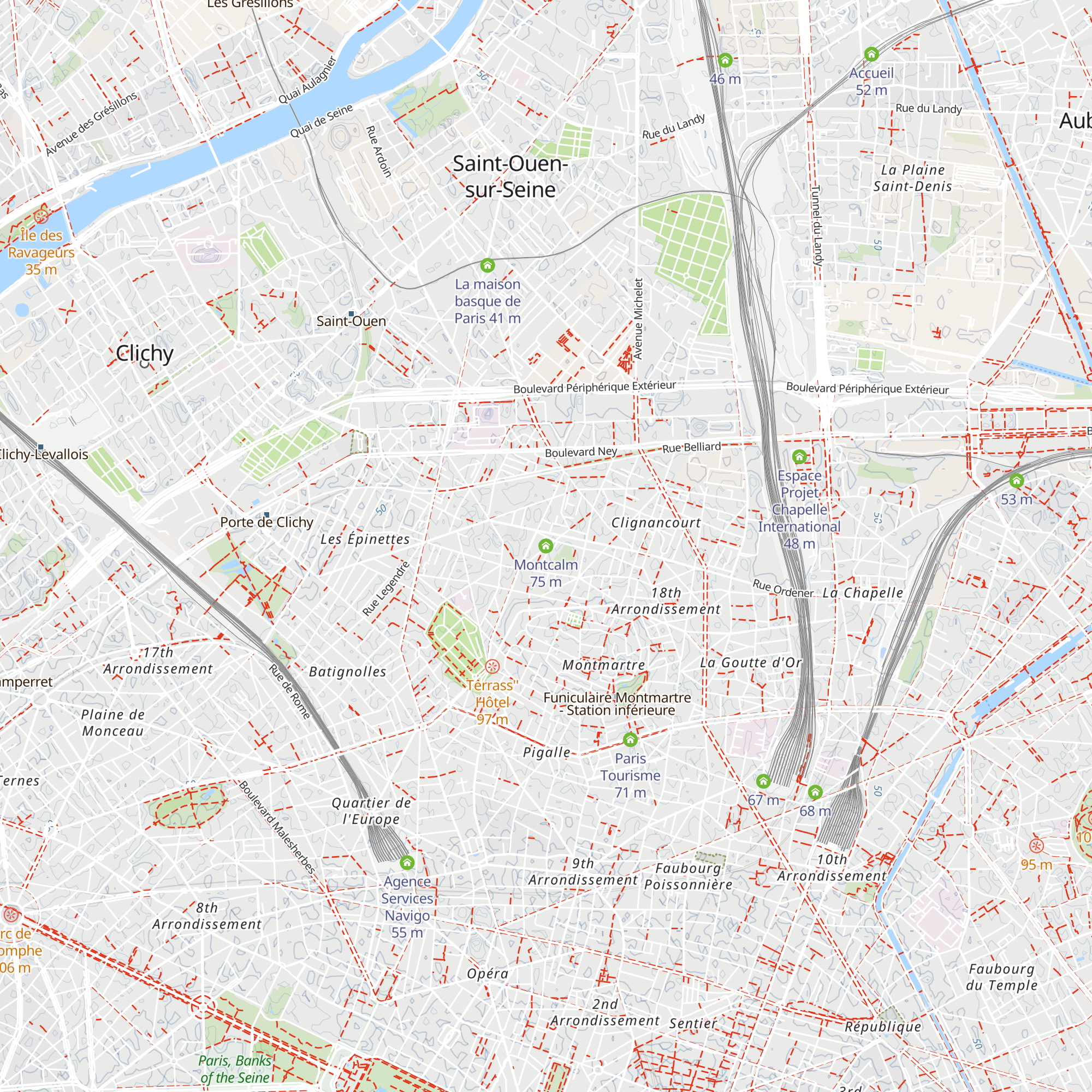 Montcalm map