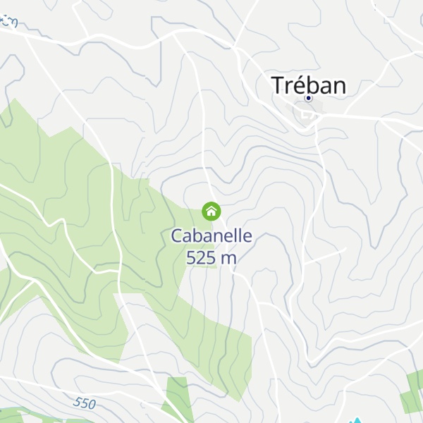 Map of Cabanelle