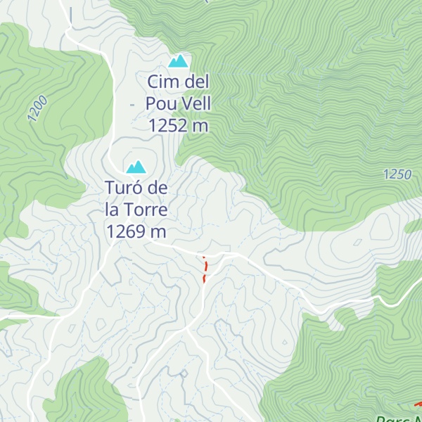 Map of Cim del Pou Nou