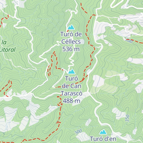 Map of Turó de Can Tarascó