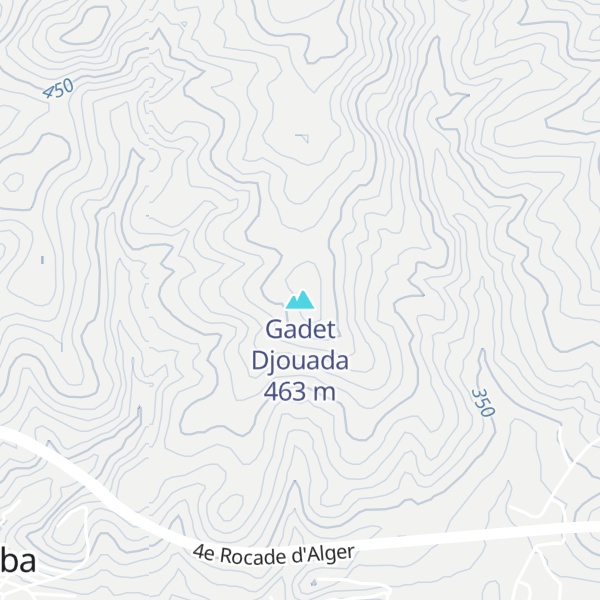 Map of Gadet Djouada