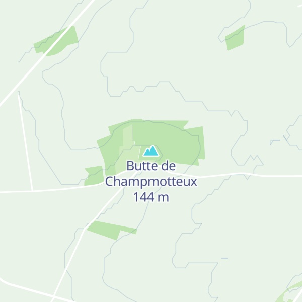 Map of Butte de Champmotteux