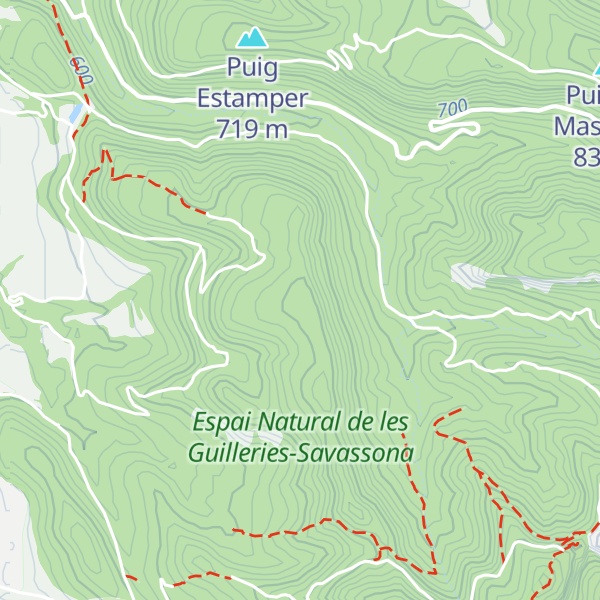 Map of Serrat del Pi