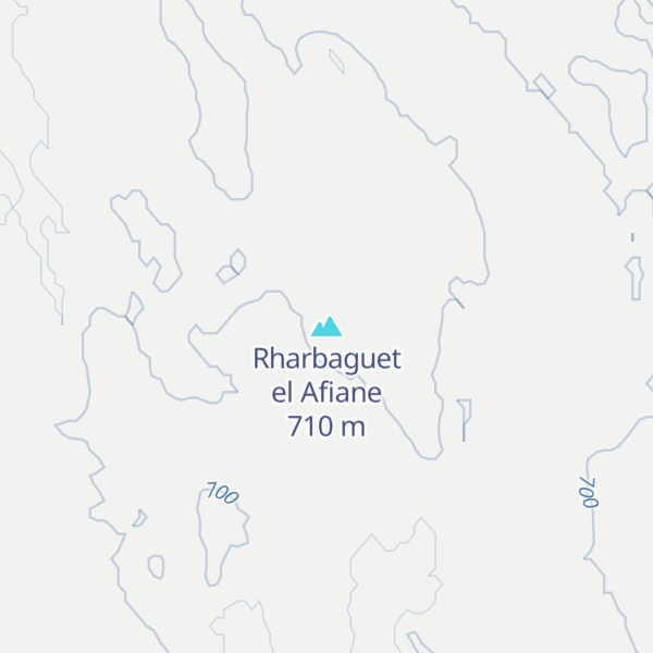 Map of Rharbaguet el Afiane