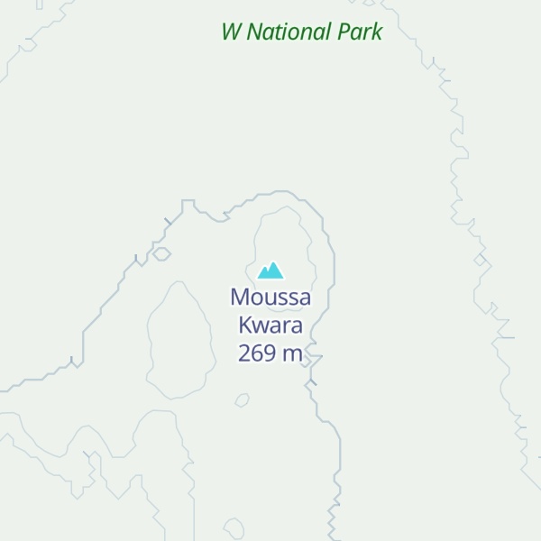 Map of Moussa Kwara