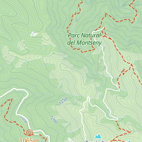 Map of Turó dels Esqueis