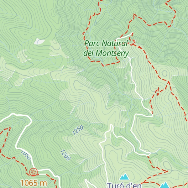Map of Castellfitó