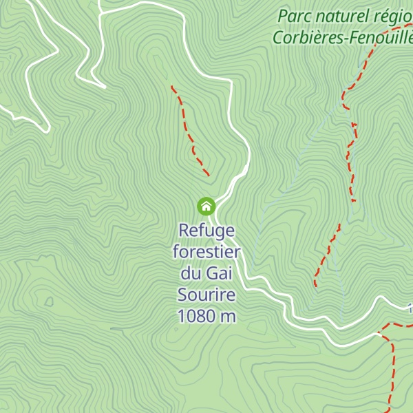 Map of Refuge forestier du Gai Sourire
