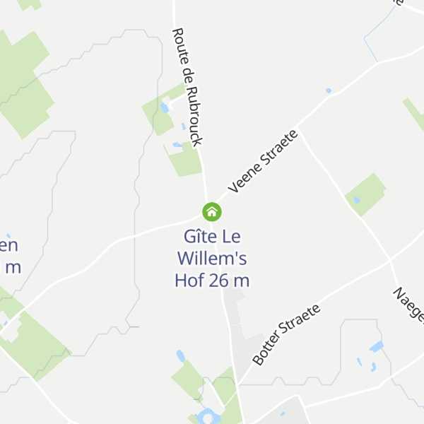 Map of Gîte Le Willem's Hof