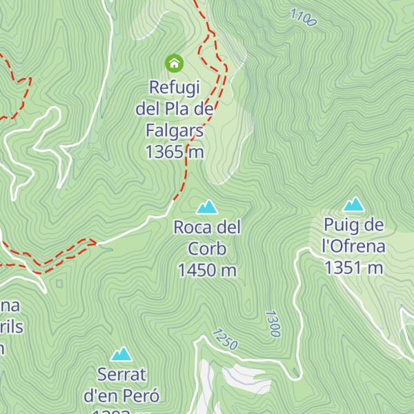 Map of Roca del Corb