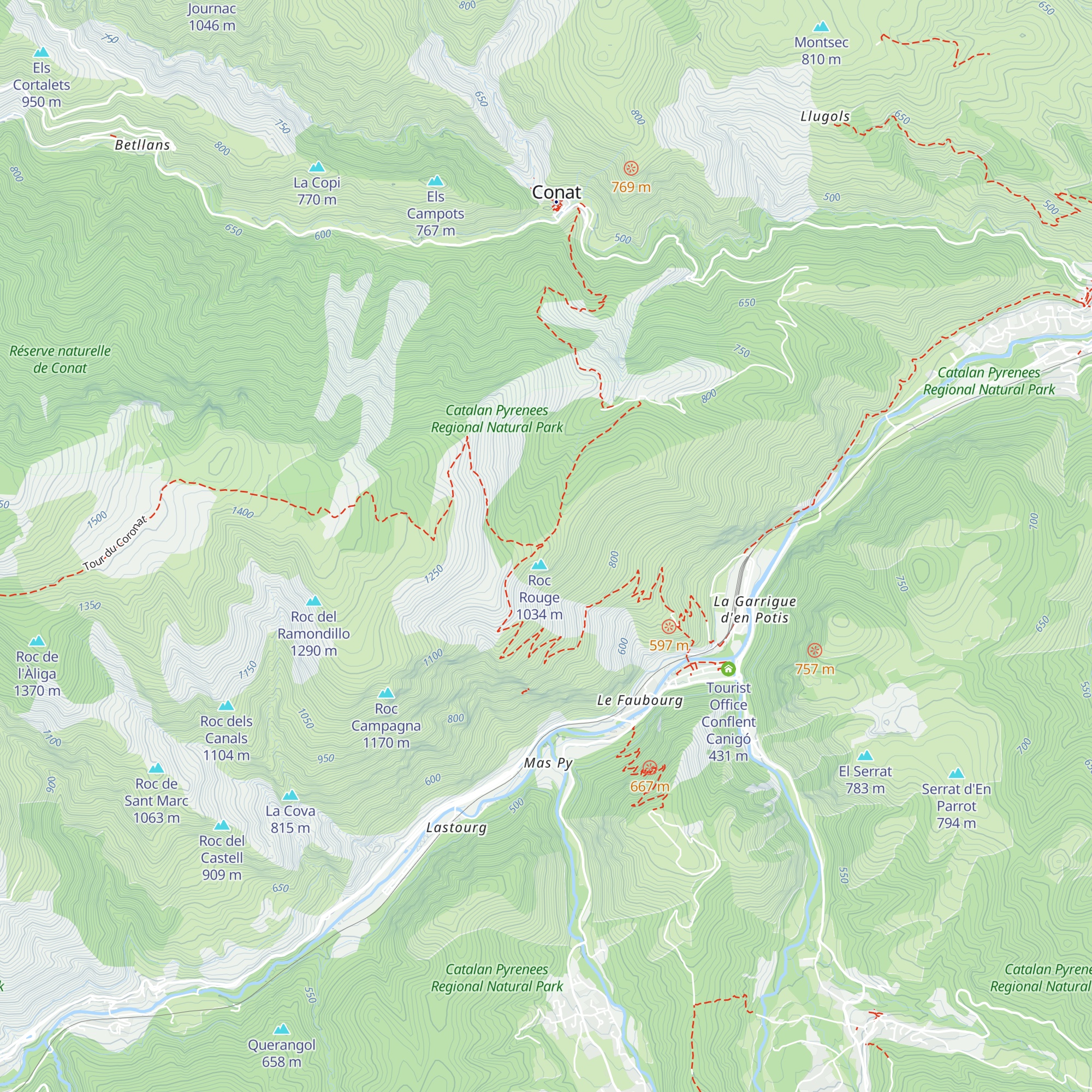 Abri Saint-Étienne de Campilles map