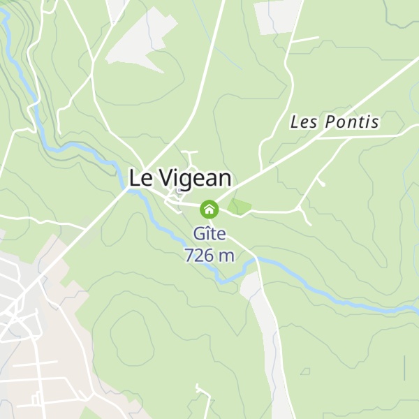 Map of Gîte