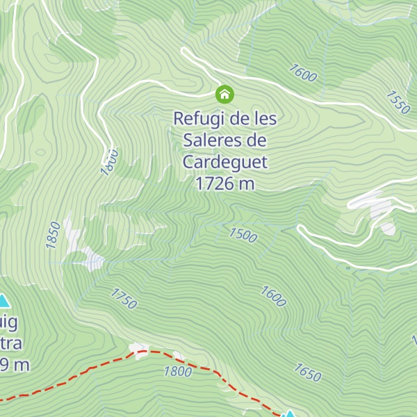 Map of Cabana de la Solana d'en Nyoles