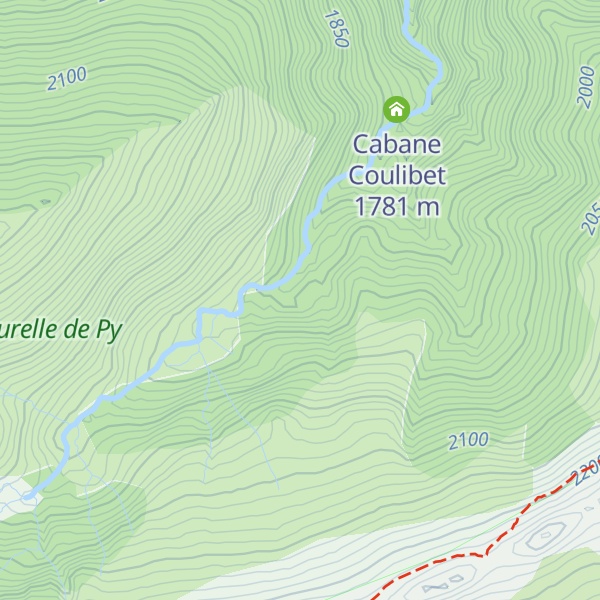 Map of Refuge Da Silva