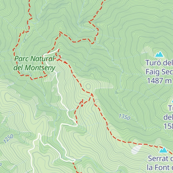 Map of Turó de Sant Segimon