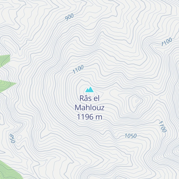 Map of Râs el Mahlouz