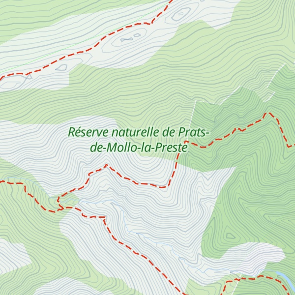 Map of Serrat dels Avets